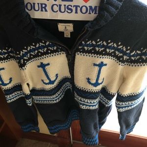 Land’s End boy’s nautical sweater
